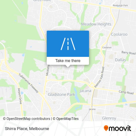 Shirra Place map