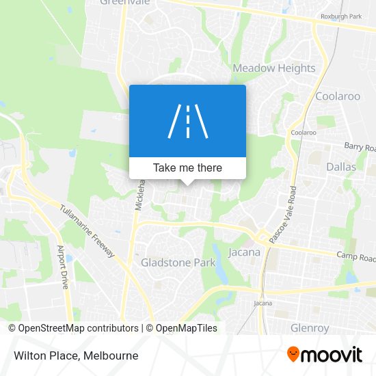 Wilton Place map