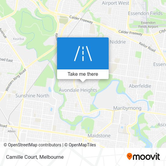 Camille Court map