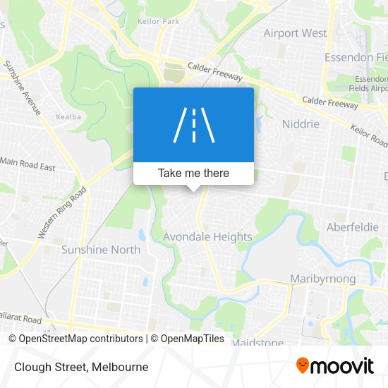 Clough Street map