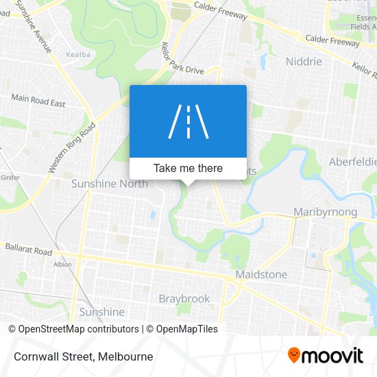 Cornwall Street map
