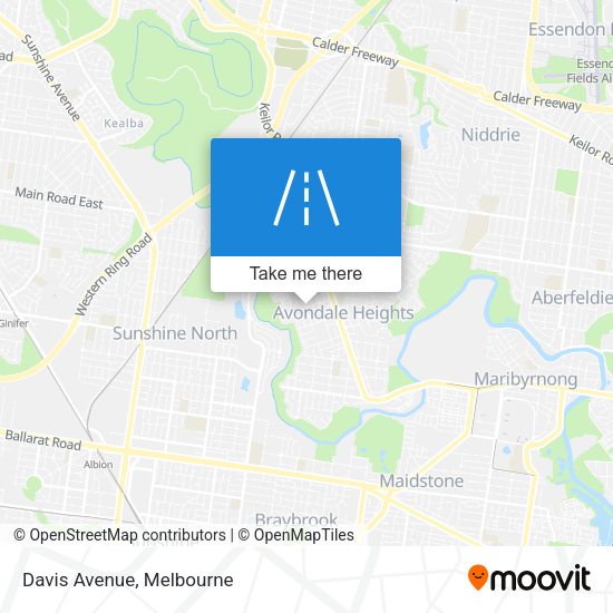 Davis Avenue map