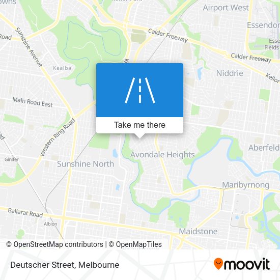 Deutscher Street map