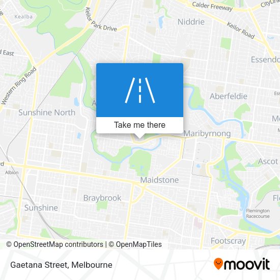 Gaetana Street map