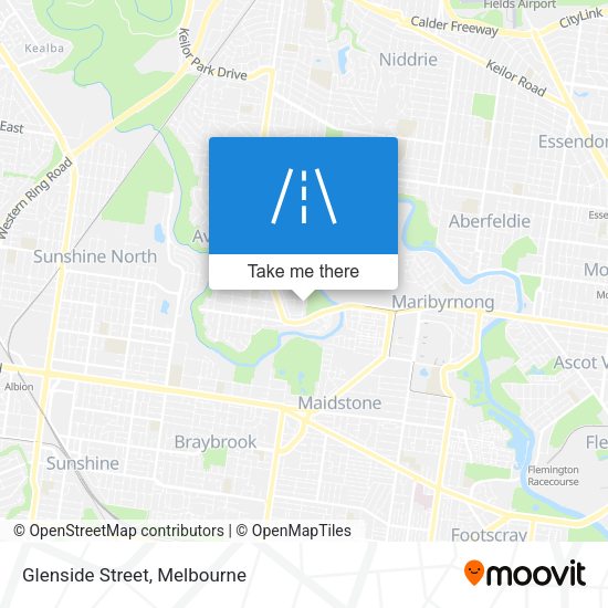 Glenside Street map