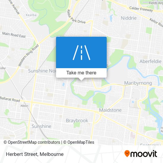 Herbert Street map
