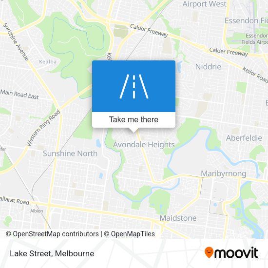Lake Street map