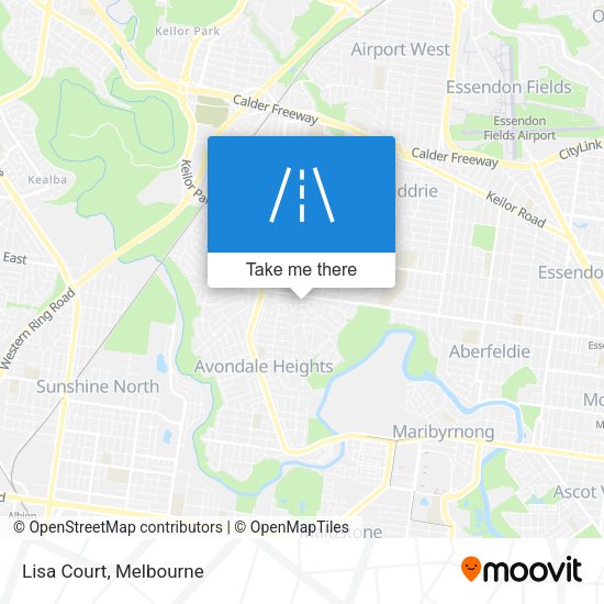 Lisa Court map