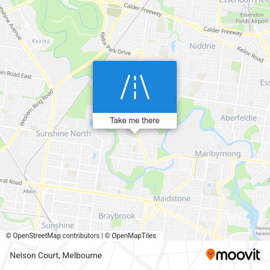 Nelson Court map