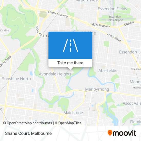 Shane Court map