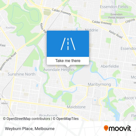 Weyburn Place map