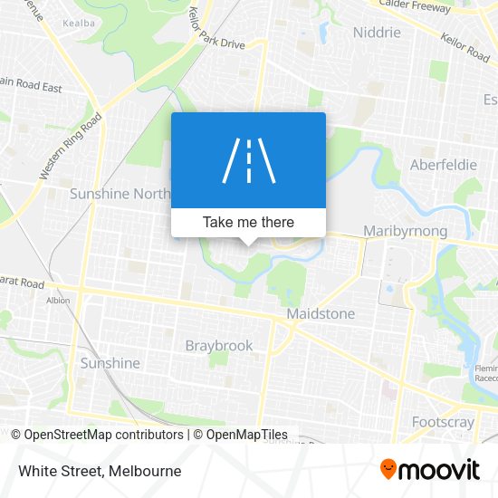 White Street map