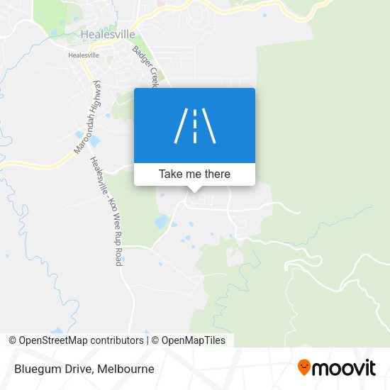 Bluegum Drive map