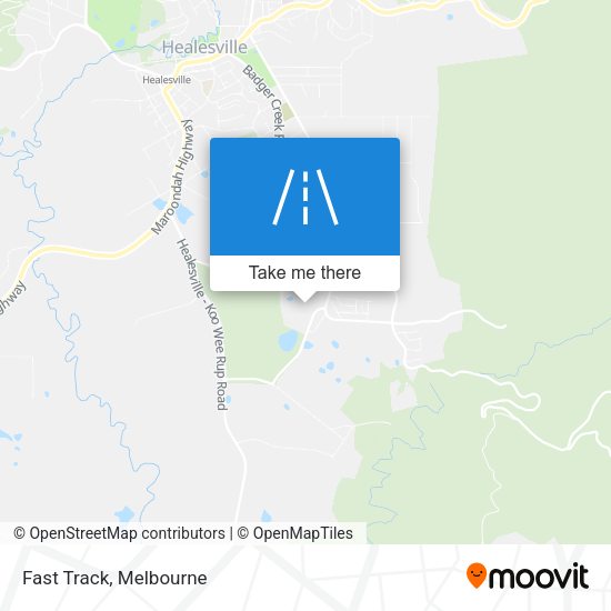 Fast Track map