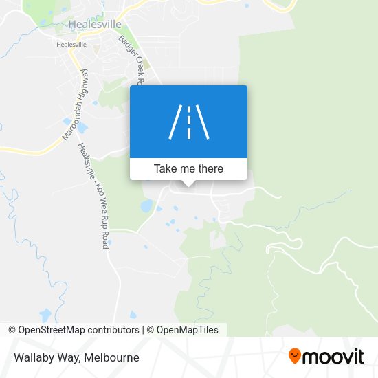 Wallaby Way map
