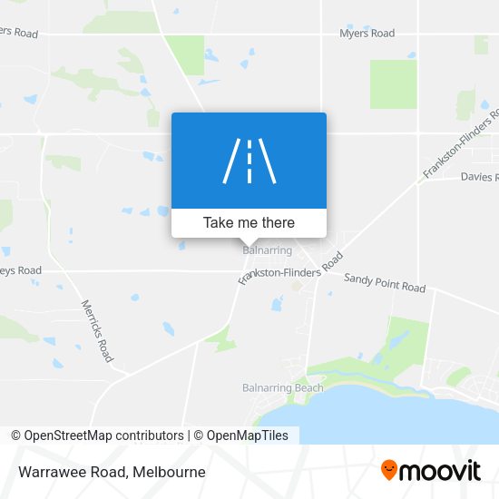 Warrawee Road map