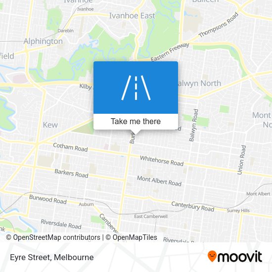 Eyre Street map