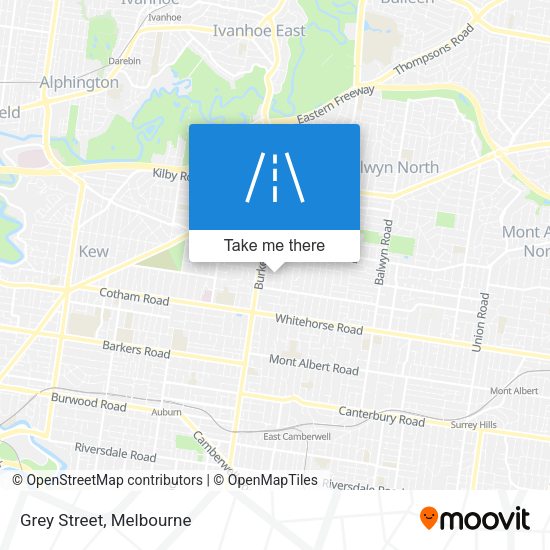Grey Street map