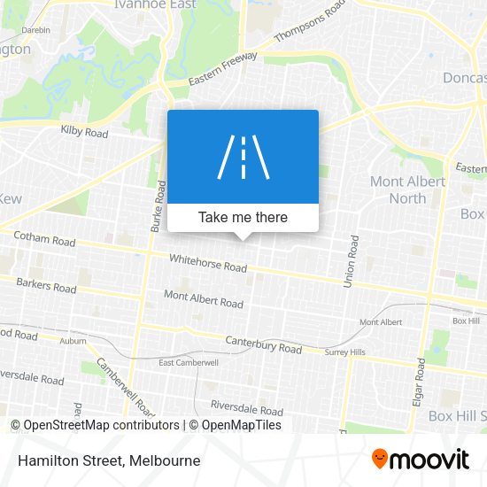 Hamilton Street map