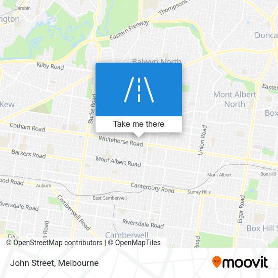 John Street map
