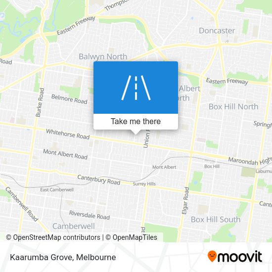 Kaarumba Grove map