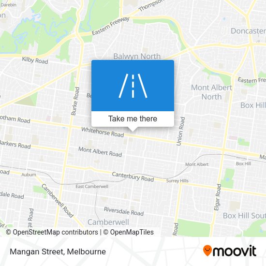 Mangan Street map
