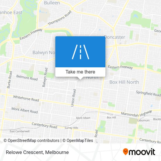 Relowe Crescent map