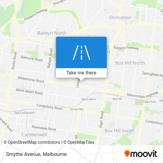 Smythe Avenue map