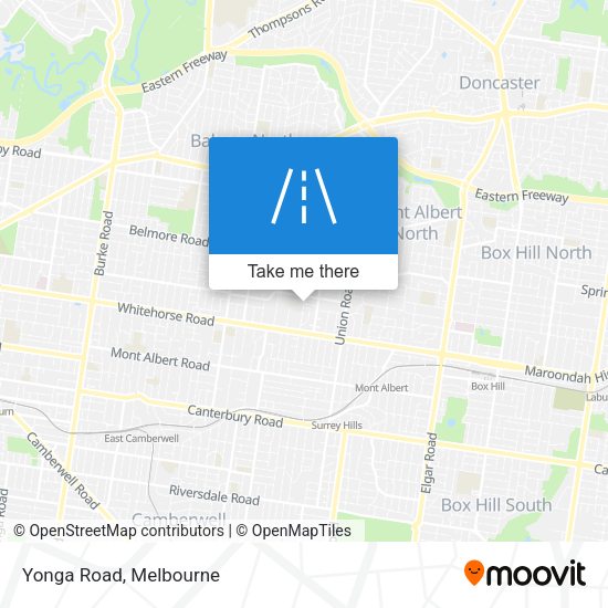 Yonga Road map