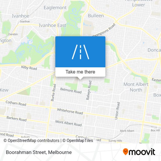 Boorahman Street map