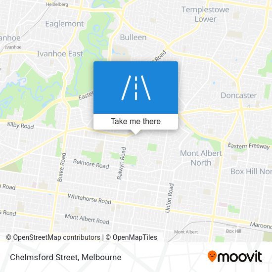 Chelmsford Street map