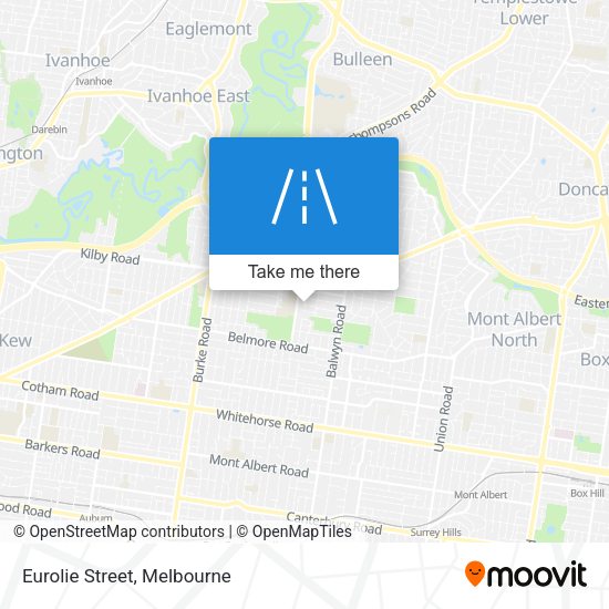 Eurolie Street map
