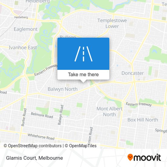 Glamis Court map