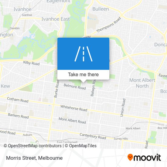 Morris Street map