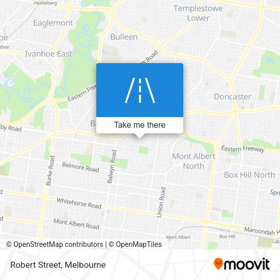 Robert Street map