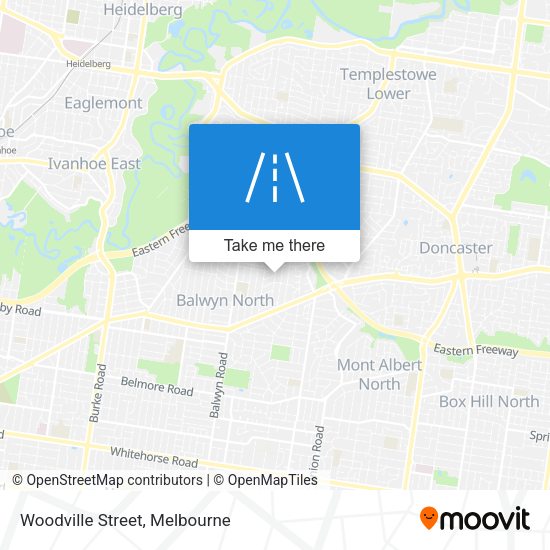 Woodville Street map