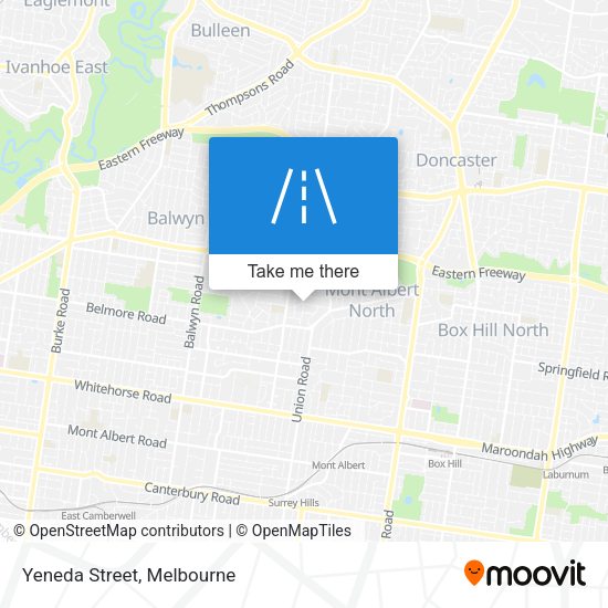 Yeneda Street map