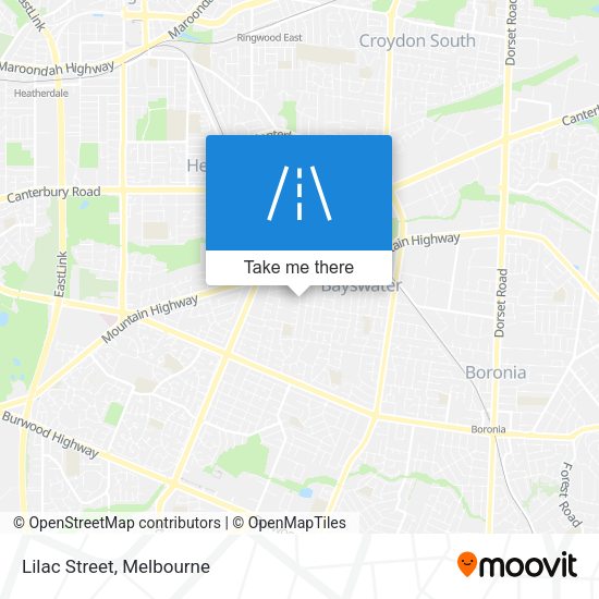 Lilac Street map