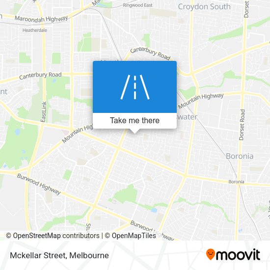 Mckellar Street map