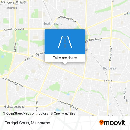Terrigal Court map