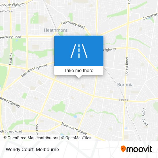 Wendy Court map