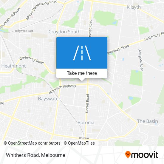 Whithers Road map
