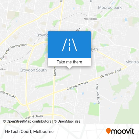 Hi-Tech Court map
