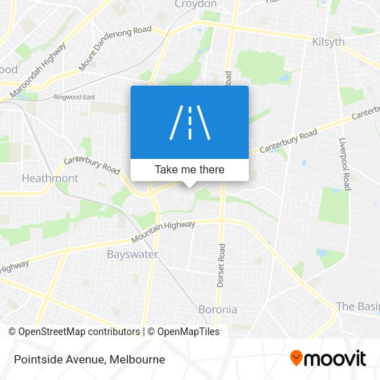 Pointside Avenue map