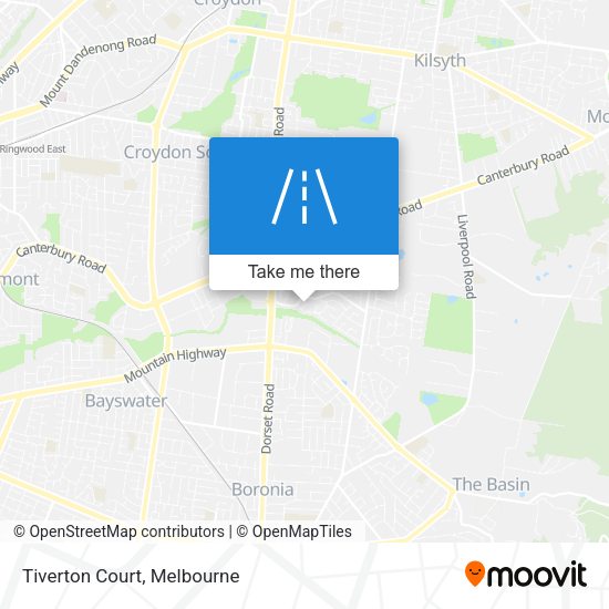 Tiverton Court map
