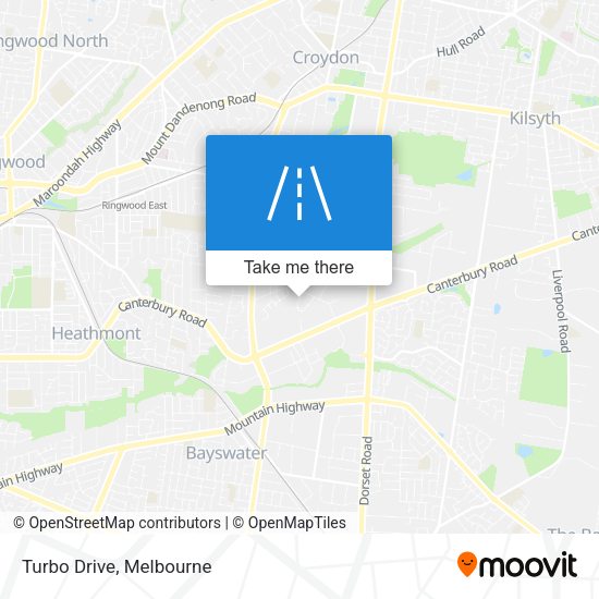 Turbo Drive map