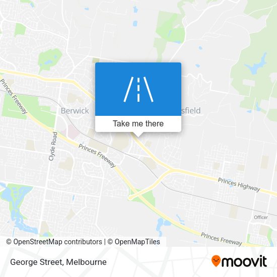 George Street map