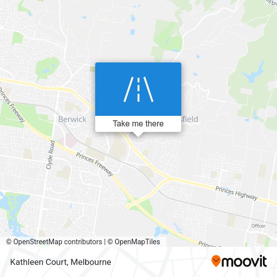 Kathleen Court map