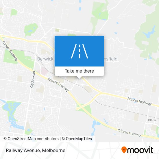 Railway Avenue map