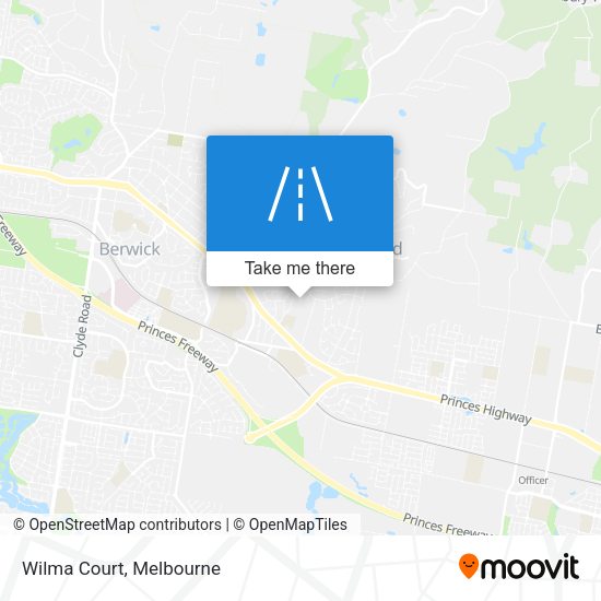 Wilma Court map